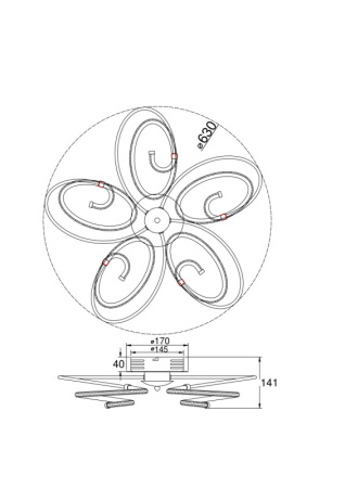 Люстры накладные — Накладная люстра Freya FR6017CL-L60CH купить в  Люстры накладные — Накладная люстра Freya FR6017CL-L60CH купить в