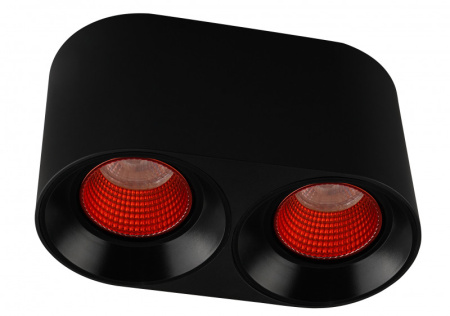 Накладные точечные светильники — Накладной светильник Denkirs DK3096-BK+RD купить в  Накладные точечные светильники — Накладной светильник Denkirs DK3096-BK+RD купить в