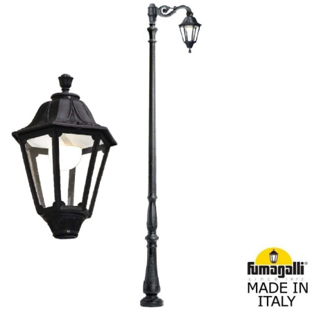 Высокие уличные фонари — Садово-парковый светильник Fumagalli E35.208.M10.AXH27 купить в 