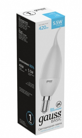 Светодиодные лампы — Светодиодная лампа Gauss 1034126 купить в 
