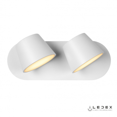Свет для дома — Настенный светильник iLedex Flexin W1118-2AS WH купить в  Свет для дома — Настенный светильник iLedex Flexin W1118-2AS WH купить в