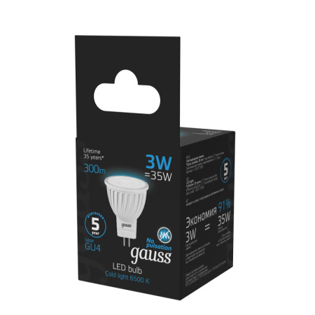 Светодиодные лампы — Светодиодная лампа Gauss 132517303 купить в 