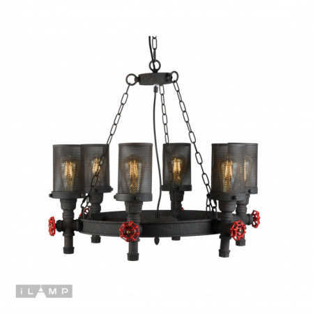 Люстры подвесные — Подвесная люстра iLamp P0182-6 купить в  Люстры подвесные — Подвесная люстра iLamp P0182-6 купить в