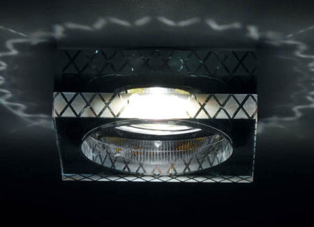 Встраиваемые точечные светильники — Встраиваемый светильник Donolux DL145CH/Black купить в 