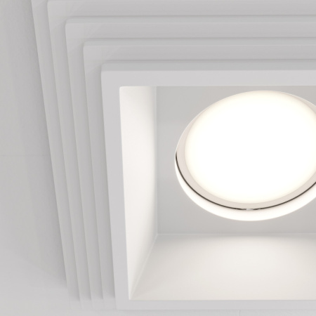 Встраиваемые точечные светильники — Встраиваемый светильник Maytoni Technical DL005-1-01-W купить в 