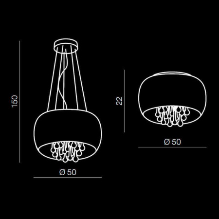 Люстры подвесные — Подвесная люстра Azzardo Buzz AZ1646 купить в  Люстры подвесные — Подвесная люстра Azzardo Buzz AZ1646 купить в