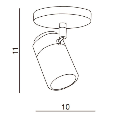 Споты — Спот Azzardo Noemie 1 AZ1310 купить в 