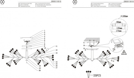 Люстры накладные — Накладная люстра MW-Light 280011810 купить в  Люстры накладные — Накладная люстра MW-Light 280011810 купить в