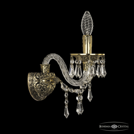 Настенные бра — Бра Bohemia Ivele Crystal 16103B/1/141 GB купить в 