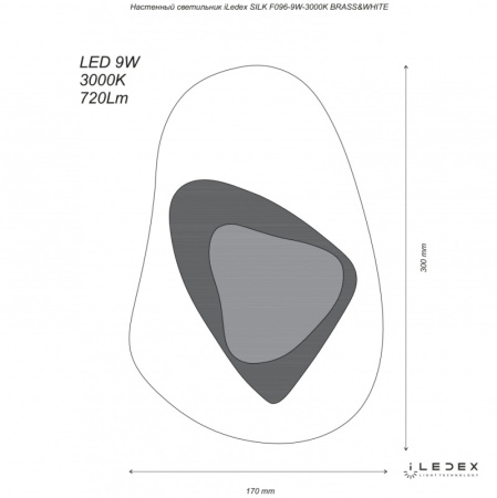 Настенные бра — Бра iLedex F097-9W-3000K BK-WH купить в  Настенные бра — Бра iLedex F097-9W-3000K BK-WH купить в