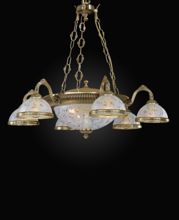 Люстры подвесные — Подвесная люстра Reccagni Angelo L 6302/6+3 купить в 