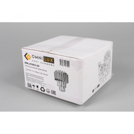 Настенные бра — Бра Omnilux OML-81901-02 купить в 