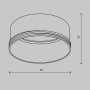 Кольца — Кольцо Maytoni Technical RingL-20-W купить в  Кольца — Кольцо Maytoni Technical RingL-20-W купить в