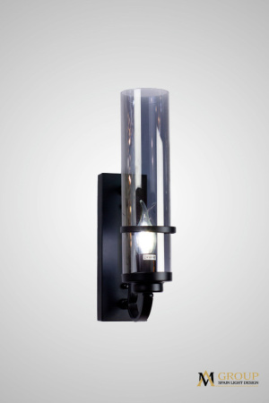 Настенные бра — Бра AM Group AM263-AP1 BK купить в 