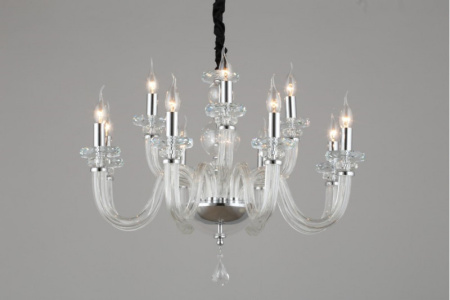 Люстры подвесные — Подвесная люстра Omnilux OML-89303-12 купить в 