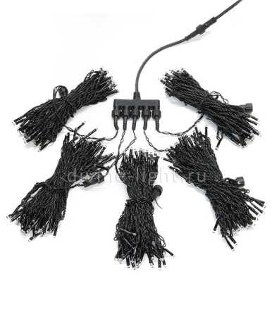 Светодиодные гирлянды — Светодиодная гирлянда Laitcom KFT600-10-1RGBBK купить в 