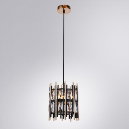 Люстры подвесные — Подвесная люстра ARTE Lamp A1043SP-1BK купить в 