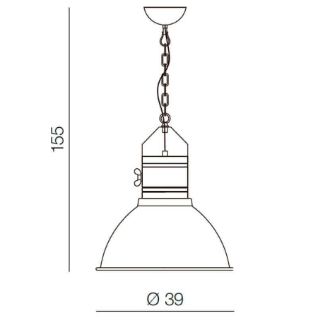 Подвесные светильники — Подвесной светильник Azzardo Duncan AZ1884 купить в 