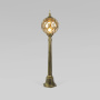 Высокие уличные фонари — Садово-парковый светильник Elektrostandard Sirius F черное золото купить в 