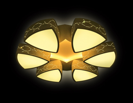 Люстры накладные — Накладная люстра Ambrella Light FG2066 WH 144W+21W D800 купить в  Люстры накладные — Накладная люстра Ambrella Light FG2066 WH 144W+21W D800 купить в