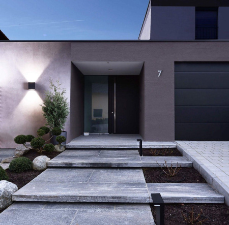 Свет для улицы — Уличный настенный светодиодный светильник Deko-Light Jabbah Up and Down 731127 купить в 