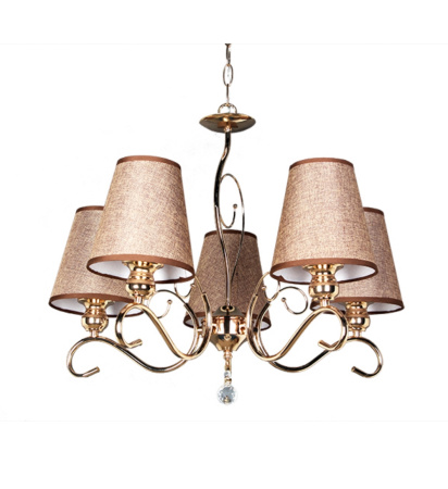 Люстры подвесные — 41948/5 золото купить в 