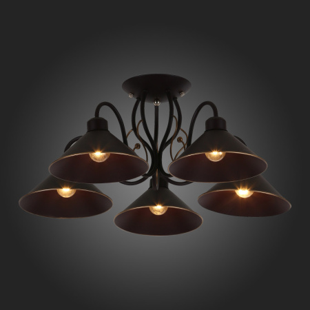 Люстры на штанге — Люстра на штанге Evoluce SLE120402-05 купить в 