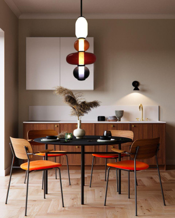 Подвесные светильники — Подвесной светодиодный светильник Milosh Tendence 0758PLE-1BK купить в  Подвесные светильники — Подвесной светодиодный светильник Milosh Tendence 0758PLE-1BK купить в