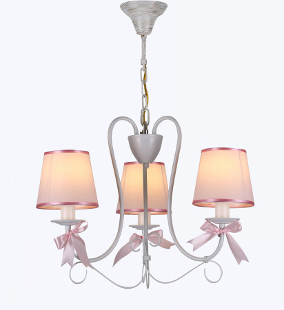 Люстры подвесные — 34826/3 белый купить в 