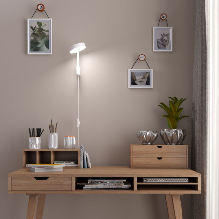 Настенные бра — Бра Elektrostandard Tobi белый (40129/LED) купить в 