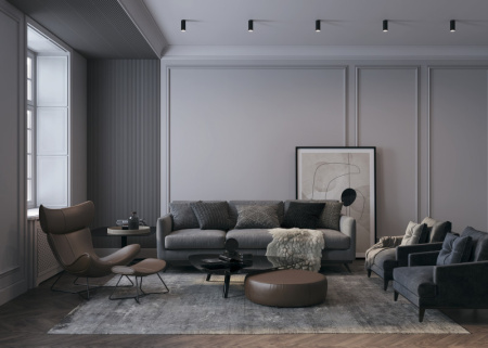 Накладные точечные светильники — Накладной светильник Maytoni Technical C052CL-01B купить в 