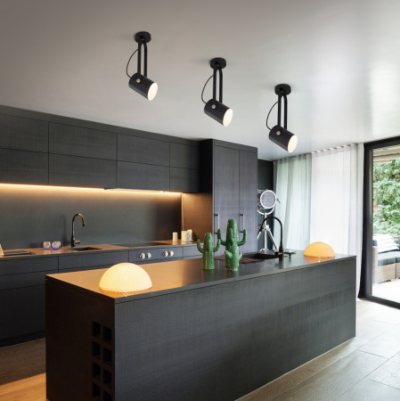 Споты — Спот Eurosvet 20092/1 черный купить в  Споты — Спот Eurosvet 20092/1 черный купить в