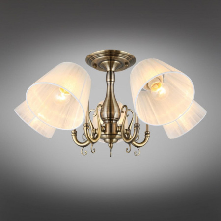 Люстры на штанге — Люстра на штанге Omnilux OML-29117-05 купить в 