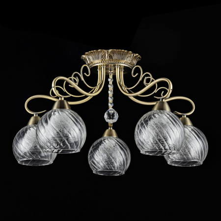 Люстры накладные — Накладная люстра Freya FR2662-PL-05-BZ купить в 