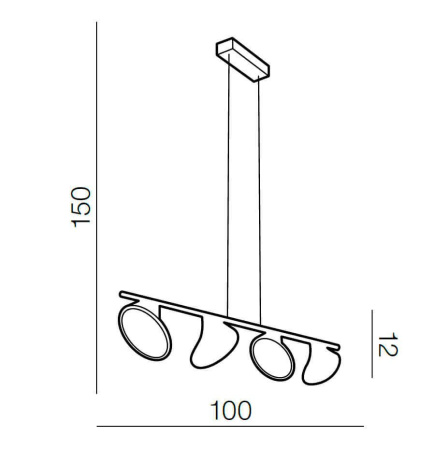 Подвесные светильники — Подвесной светильник Azzardo Clamor AZ2696 купить в 