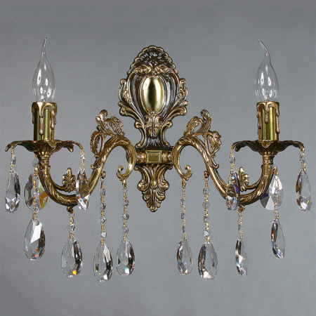 Настенные бра — Бра AMBIENTE by BRIZZI 2118/2 PB Tear drop купить в 