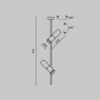 Споты — Спот Maytoni Technical C021CL-02W купить в  Споты — Спот Maytoni Technical C021CL-02W купить в
