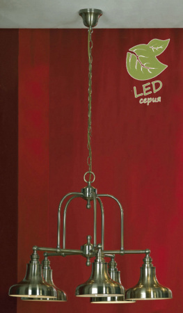 Люстры подвесные — Подвесная люстра Lussole GRLSL-3003-05 купить в 