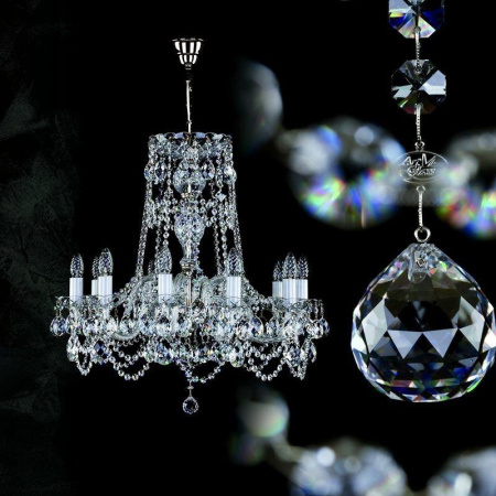 Люстры подвесные — Подвесная люстра Artglass Donatela X. Nickel CE купить в 