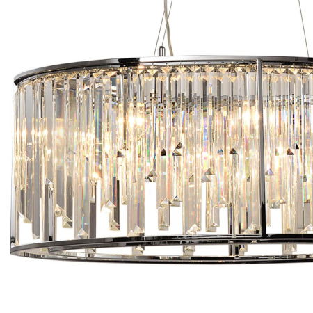 Люстры подвесные — Подвесная люстра Lumien Hall Сиена LH3050/8PO-CR-CL купить в 