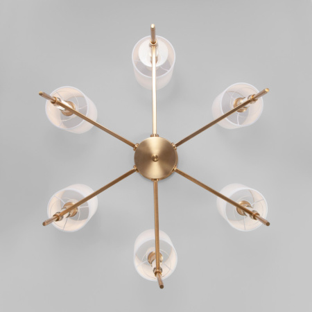 Люстры на штанге — Люстра на штанге Eurosvet 60132/6 латунь купить в  Люстры на штанге — Люстра на штанге Eurosvet 60132/6 латунь купить в