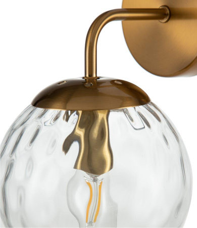 Потолочные светильники — Бра Indigo Cocoon 11008/1W Brass V000124 купить в 