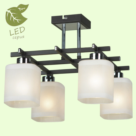 Люстры на штанге — Люстра на штанге Lussole GRLSL-9007-04 купить в 