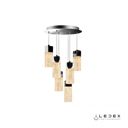 Свет для дома — Подвесной светильник iLedex Ice P81000/6 CR купить в  Свет для дома — Подвесной светильник iLedex Ice P81000/6 CR купить в