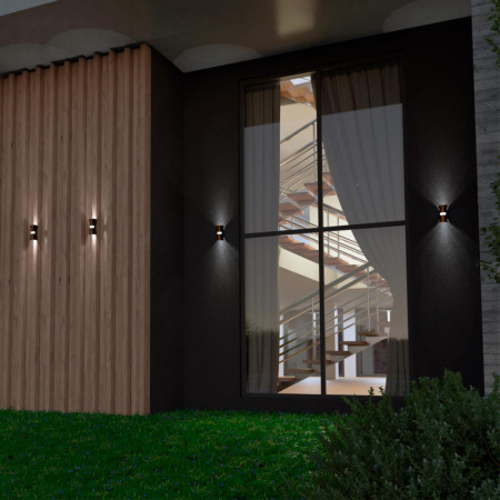 Уличные настенные светильники — Светильник настенный Novotech 358936 купить в 