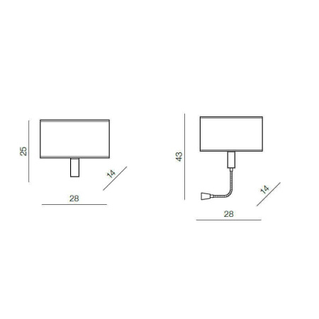 Плафоны и абажуры — Абажур Azzardo Amadeo shade square AZ2420 купить в 