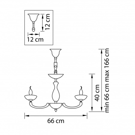 Люстры подвесные — Подвесная люстра Osgona Barcato 697062 купить в 