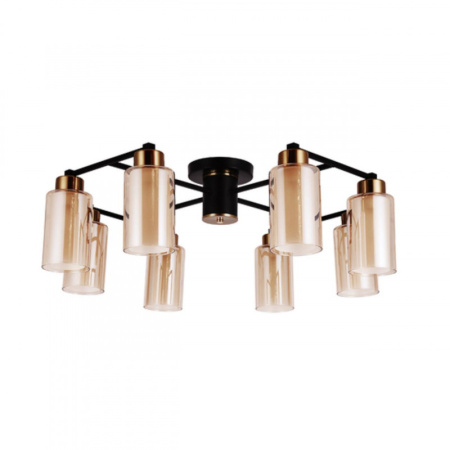 Люстры накладные — Накладная люстра ARTE Lamp A7027PL-8BK купить в  Люстры накладные — Накладная люстра ARTE Lamp A7027PL-8BK купить в