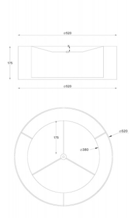 Накладные светильники — Накладной светильник Maytoni MOD613CL-03W1 купить в 