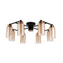 Люстры накладные — Накладная люстра ARTE Lamp A7027PL-8BK купить в  Люстры накладные — Накладная люстра ARTE Lamp A7027PL-8BK купить в